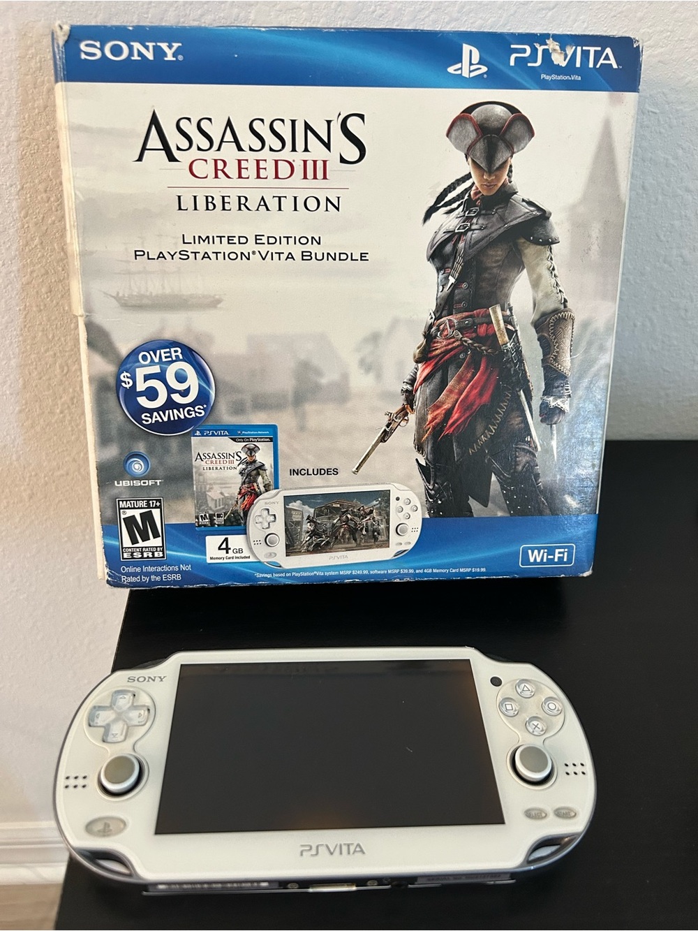 Sony PlayStation Vita Assassin’s Creed III Liberation Bundle White